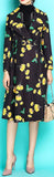 Floral Print Trench Coat