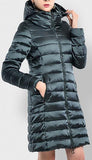 Padded Puffer Coat - Blue or Green