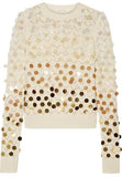 Sequin-Embellished Sweater