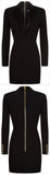 Black Jacket Mini Dress
