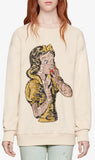 Sequin Snow White Sweatshirt
