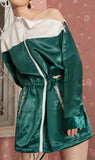 Zip Satin Jacket
