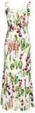 Vegetable Print Tank Dress