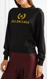 Embroidered Logo Sweater