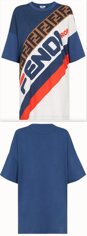 Multicolor Jersey Logo T-Shirt