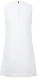 'Santa Sicilia' Embellished Mini Shift Dress
