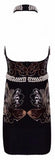 Embellished Halter-Dress with Tassels