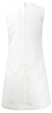 Floral and Heart Embellished Mini Dress