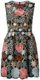 Embroidered Floral Dress