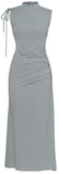 Ruched Side Midi Dress, Sage