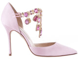 'Zullin' Satin Jeweled d‰۪Orsay Pumps