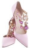 'Zullin' Satin Jeweled d‰۪Orsay Pumps