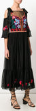 'Botanist' Cold Shoulder Dress