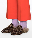 Princetown GG velvet slippers