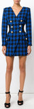 Fitted Tartan Dress