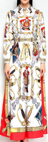 Printed Maxi Dress