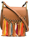 Small Hudson Tassel Bag - (Caramel, Grey or Black) - DESIGNER INSPIRED FASHIONS