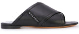 Crossover Flat Sandals -Black or White