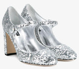 Sequin Mary Jane Pumps