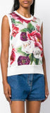 Peony Print Tank Top