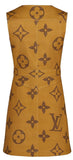 Giant Monogram Print Dress