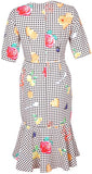 Printed Flared Dress