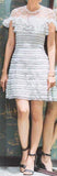 Ruffled Lace Mini Dress