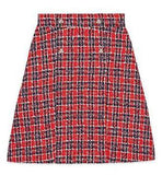 Tweed Jacket and Mini Skirt Set