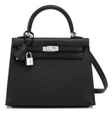 Black Sellier Kelly 28cm