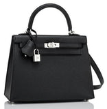 Black Sellier Kelly 28cm