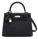 Black Sellier Kelly 28cm