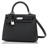 Black Sellier Kelly 28cm