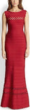 'Nathalie' Cutout Detail Gown