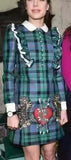 Ruffle Plaid Dress - DESIGNER INSPIRED FASHIONS