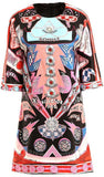 Printed Mini Dress