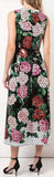Floral Hologram Flare Dress