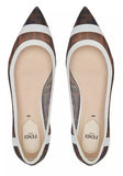 'Colibrì' Ballerina Flats - White or Black | DESIGNER INSPIRED FASHIONS