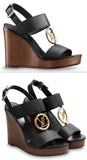 'Vedette' Wedge Sandals
