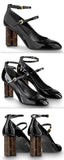 Silhouette Patent Pump