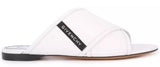 Crossover Flat Sandals -Black or White