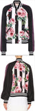 Rose & Stripe Reversible Bomber Jacket