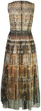Tie-Dye Voile Midi Dress