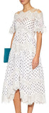 'Empire Papier' Polka Dot Cotton Dress - DESIGNER INSPIRED FASHIONS