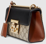Padlock GG Supreme Shoulder Bag - (Red & Deep Pink-Black & Brown) - DESIGNER INSPIRED FASHIONS
