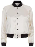 Satin Bomber Jacket