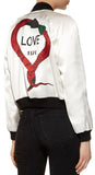Satin Bomber Jacket