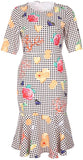 Printed Flared Dress