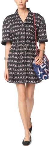Short Monogram Shirt Dress