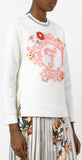 Long-Sleeved Embroidered Sweatshirt
