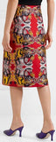 Print Jacquard Skirt